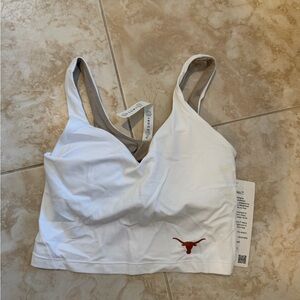 Lululemon white align tank Texas longhorns UT NWT